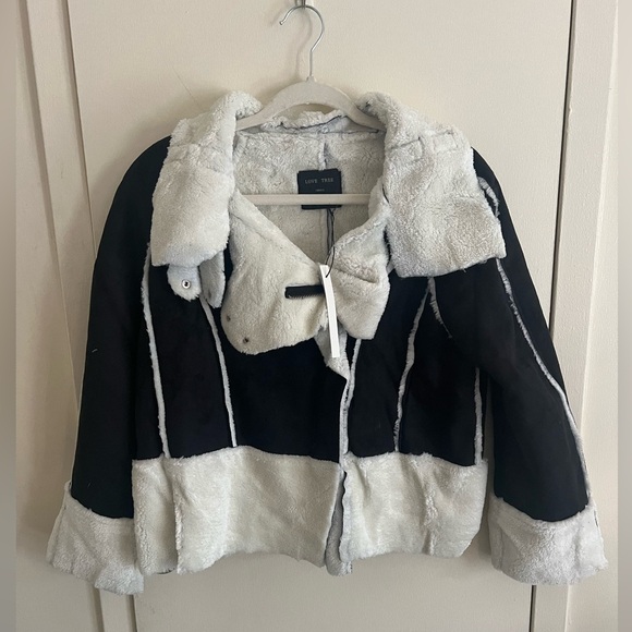 Faux suede jacket - Picture 1 of 8